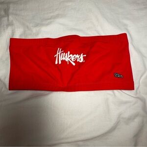 Hype and Vice Huskers Bandeau Top